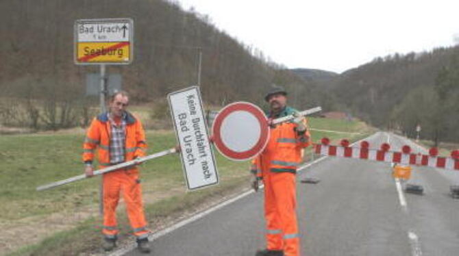 Die Straße Bleibt Vier Monate Dicht - Neckar + Erms - Reutlinger ...