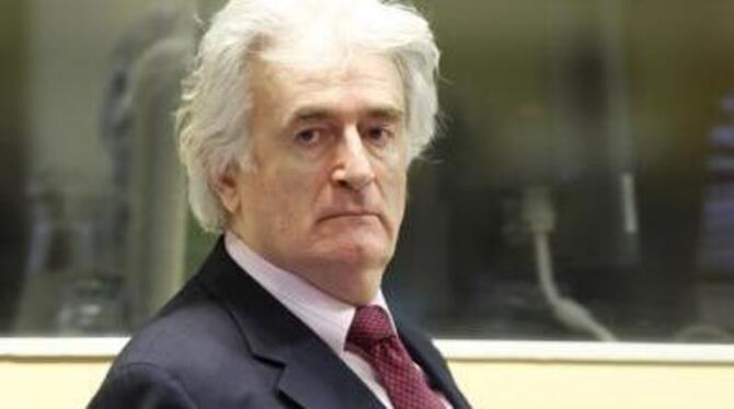 Radovan Karadzic wird ein Pflichtverteidiger zugewiesen.
FOTO: DPA