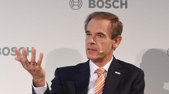 Bosch-Chef Volkmar Denner erwartet kein leichtes Jahr. Foto: Uli Deck