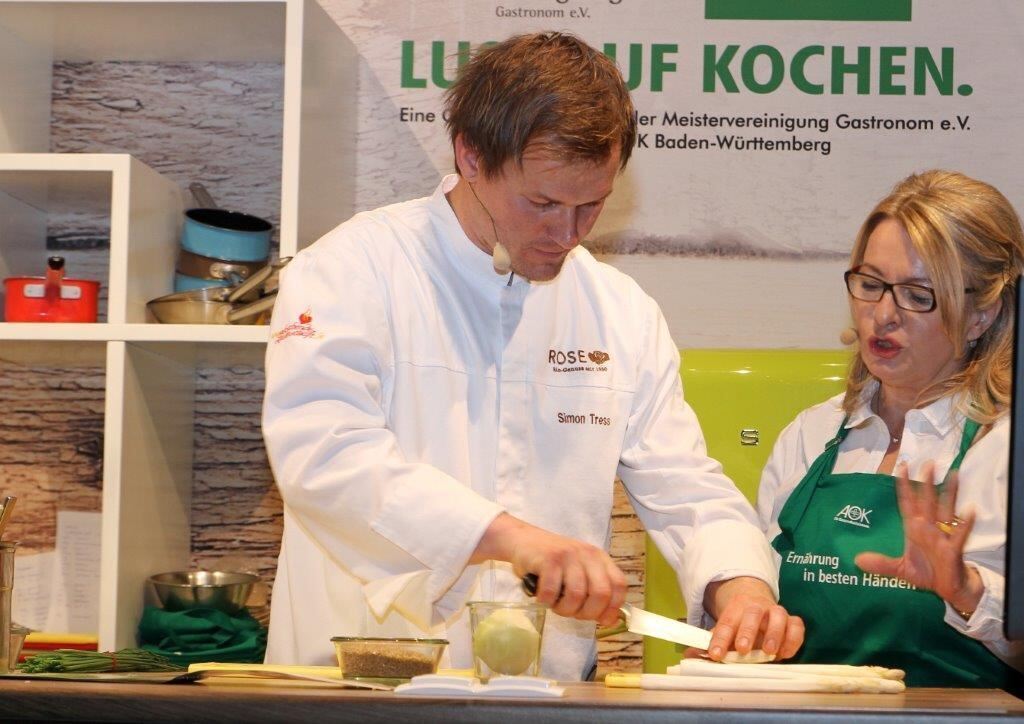 AOK-Kochshow in Metzingen