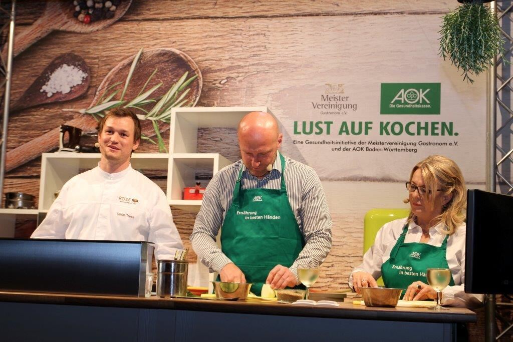 AOK-Kochshow in Metzingen