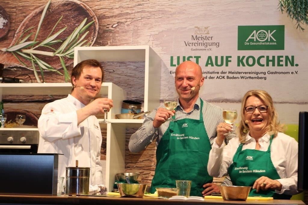 AOK-Kochshow in Metzingen