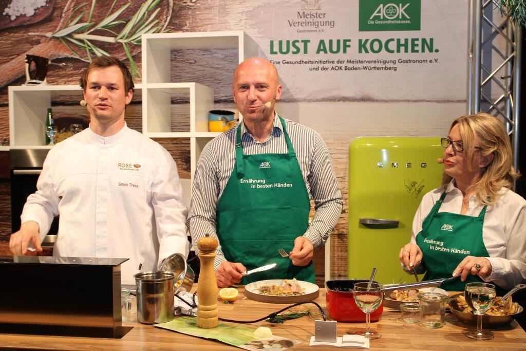 AOK-Kochshow in Metzingen