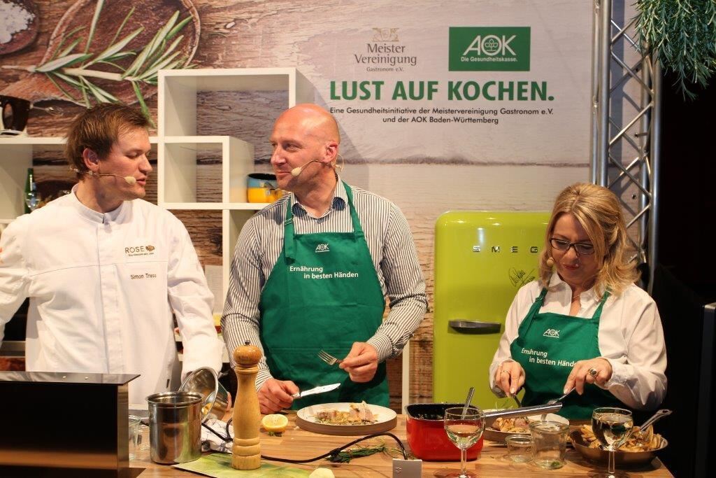 AOK-Kochshow in Metzingen