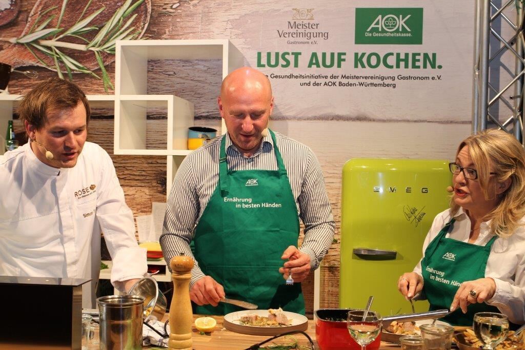 AOK-Kochshow in Metzingen