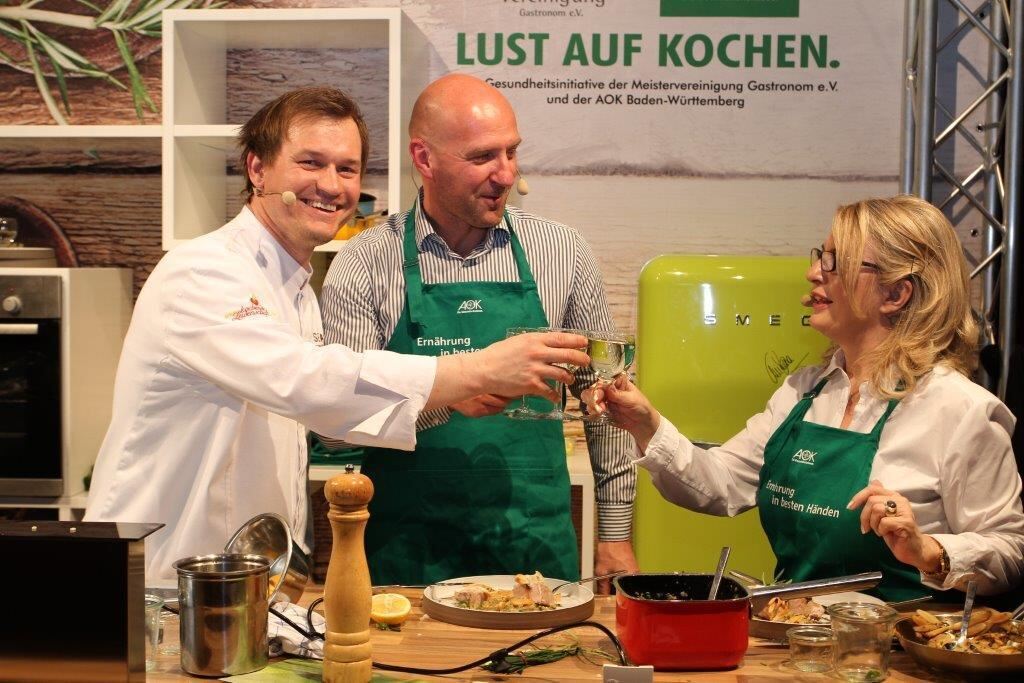 AOK-Kochshow in Metzingen