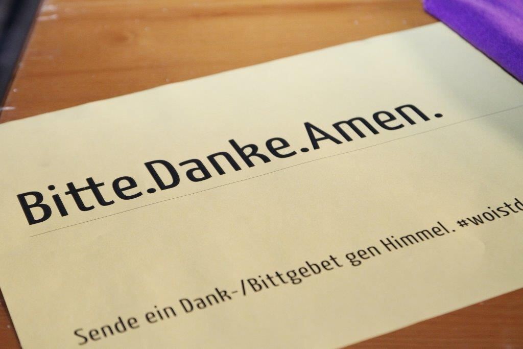 Jugendgottesdienst in der großen Schmiedehalle Henning-Areal Metzingen