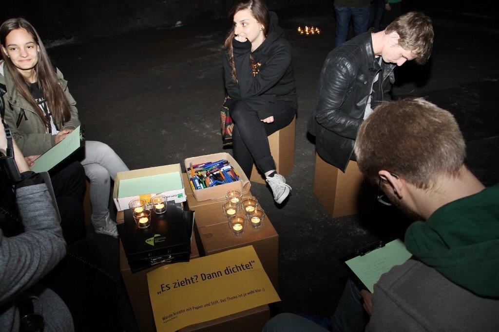 Jugendgottesdienst in der großen Schmiedehalle Henning-Areal Metzingen