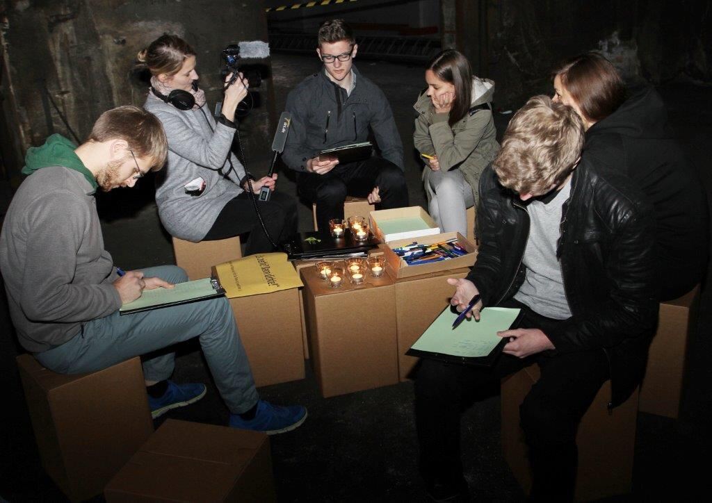 Jugendgottesdienst in der großen Schmiedehalle Henning-Areal Metzingen