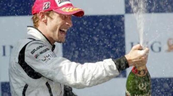 Jenson Button ist Formel 1-Weltmeister.
FOTO: DPA