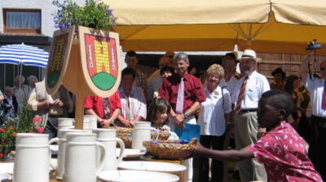 »Im Alltag verankert«: Kunst kann auch in den Dörfern  wie hier in Hohenstein  Teil des ländlichen Lebens werden. GEA-ARCHIVFOTO