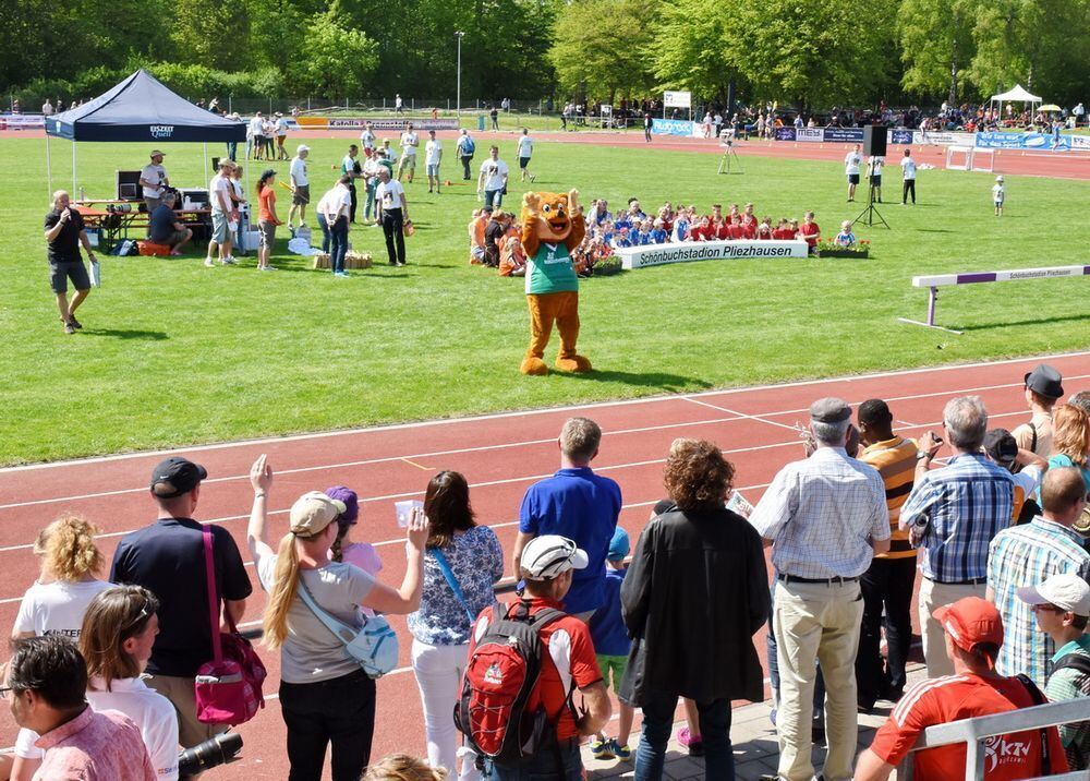 Internationales Läufermeeting in Pliezhausen