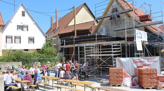 Zwischenstopp: Beim Helferfest war Ausruhen angesagt. FOTO: JÜSP