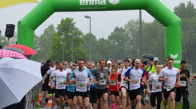 1 300 Turnschuhträger aus verschiedenen Unternehmen mischten diesmal beim Erima-Firmenlauf mit und trugen zum Gelingen seiner dr