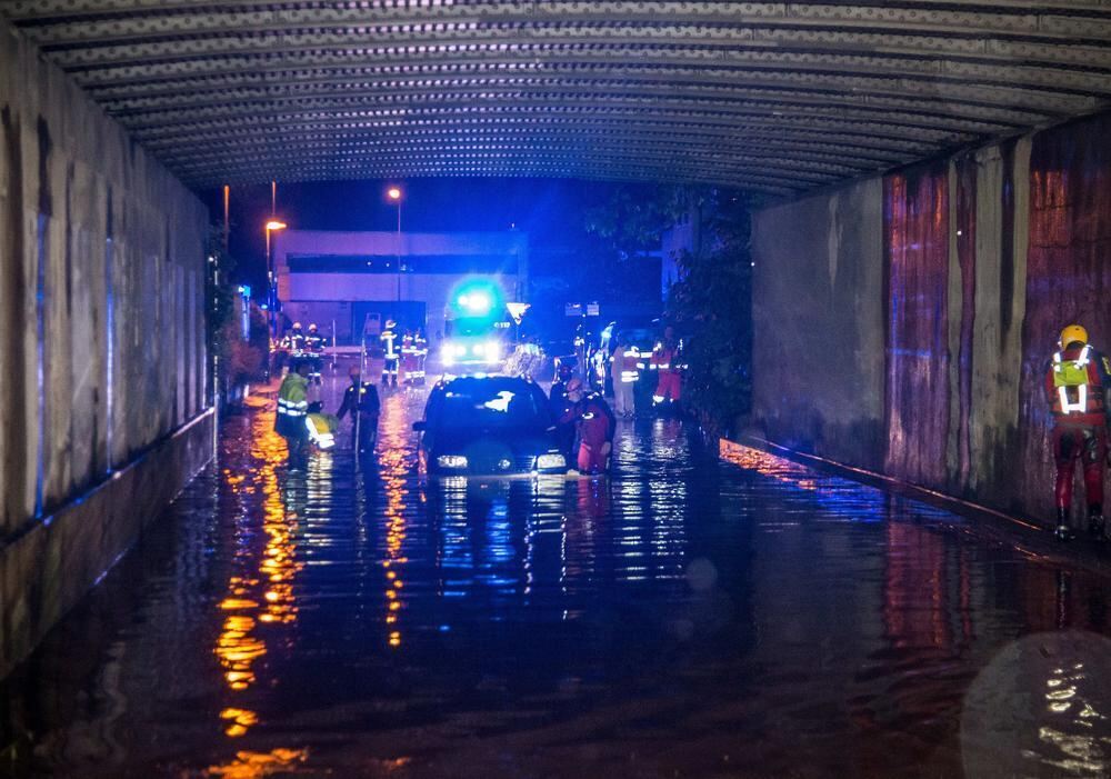 Schwere Unwetter im Land Braunsbach Schwäbisch Gmünd