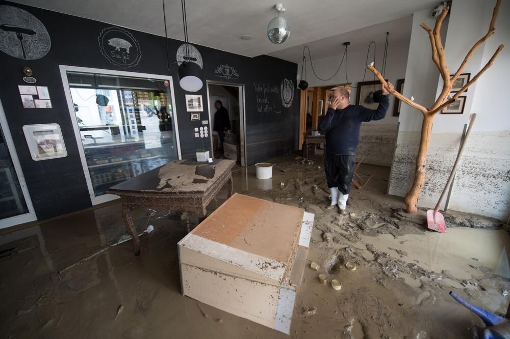 Schwere Unwetter im Land Braunsbach