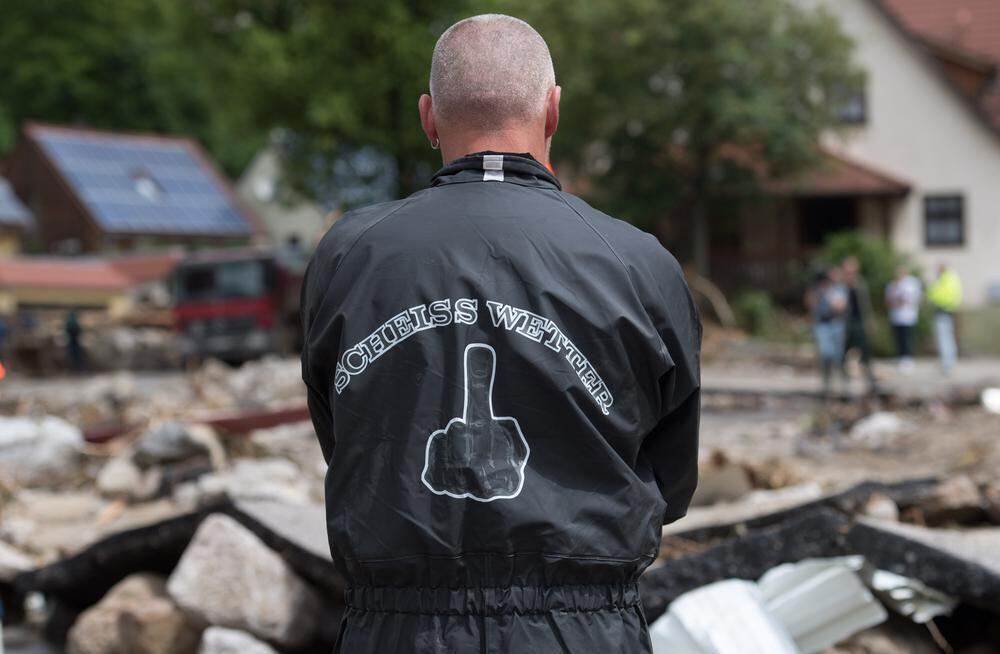 Schwere Unwetter im Land Braunsbach