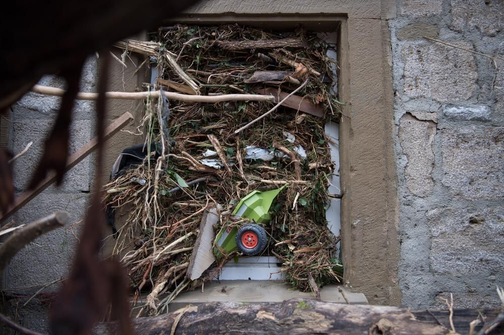 Schwere Unwetter im Land Braunsbach