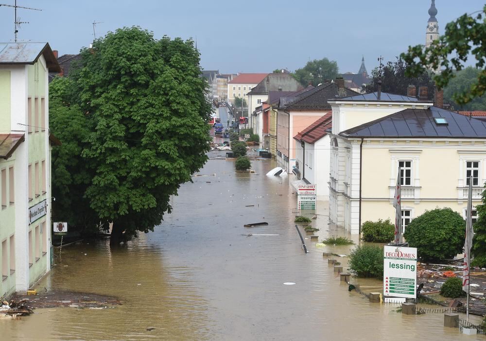 Hochwasser in Bayern Juni 2016