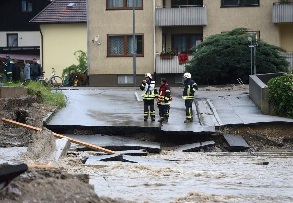 Hochwasser in Bayern Juni 2016