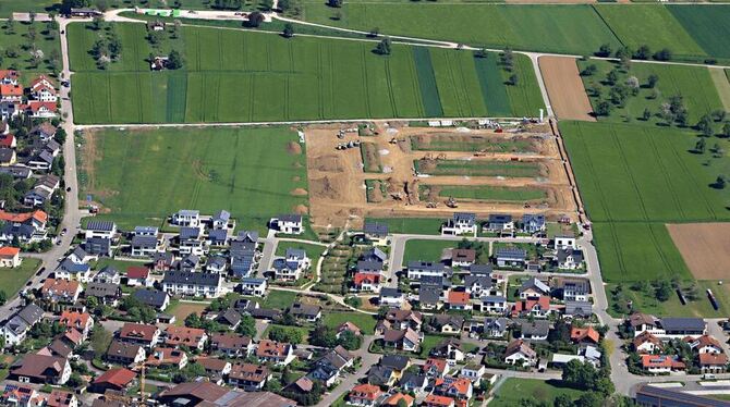 Das Neubaugebiet »Fürhaupt II« in Walddorf nimmt Gestalt an. Auf fünf Hektar Fläche sollen dort rund hundert neue Bauplätze unte