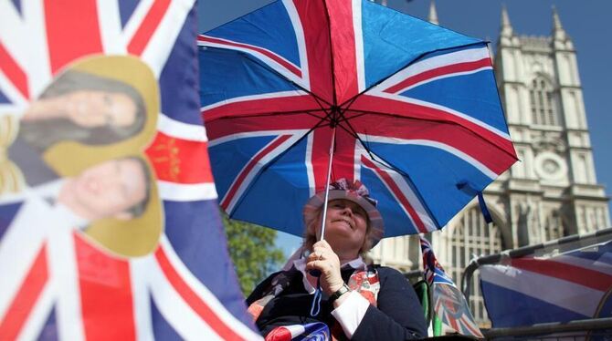 Die Briten sind stolz auf ihr Königreich.