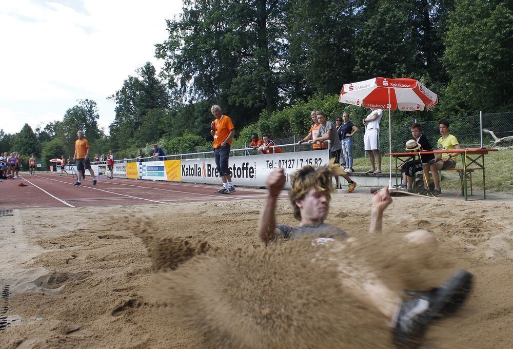 Jugend trainiert für Olympia Juni 2016 Pliezhausen