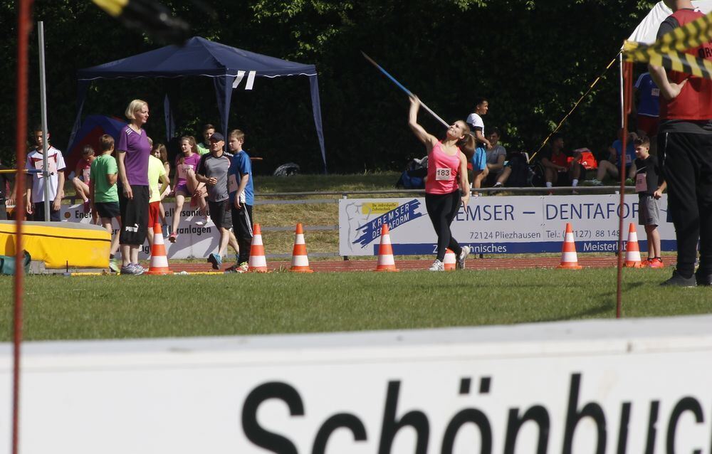 Jugend trainiert für Olympia Juni 2016 Pliezhausen