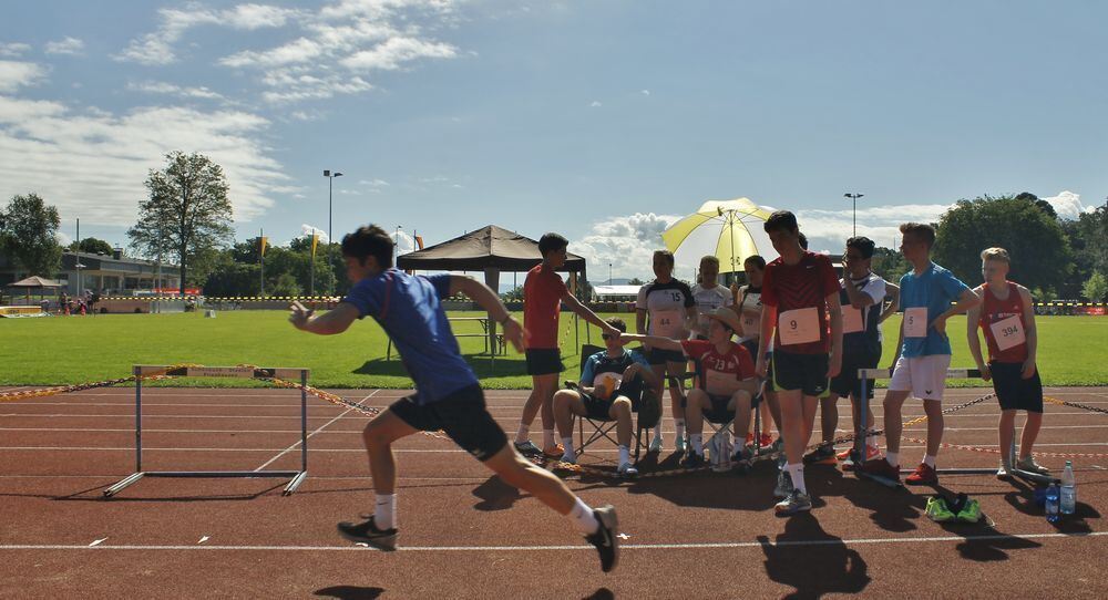 Jugend trainiert für Olympia Juni 2016 Pliezhausen