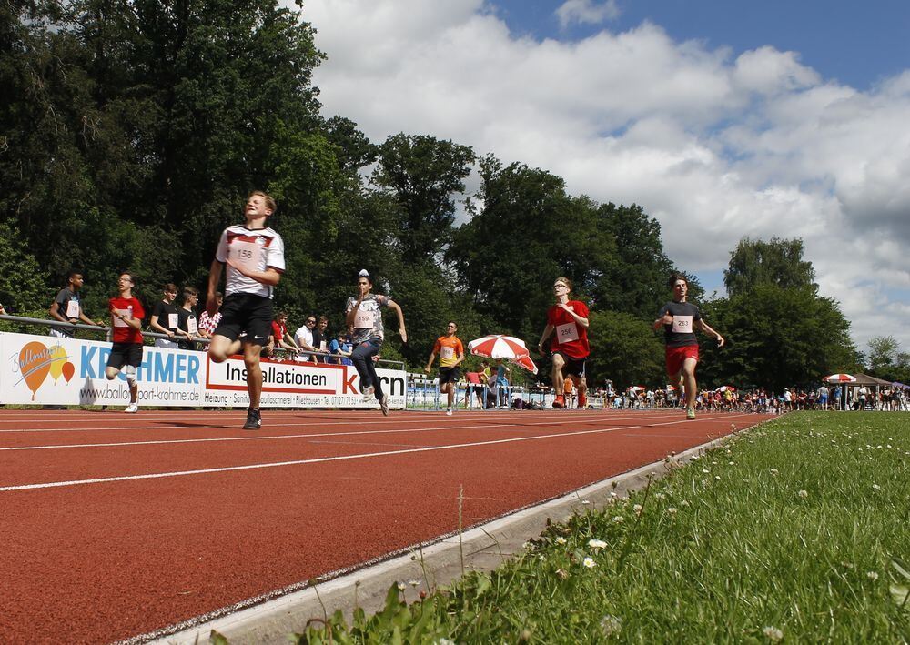 Jugend trainiert für Olympia Juni 2016 Pliezhausen