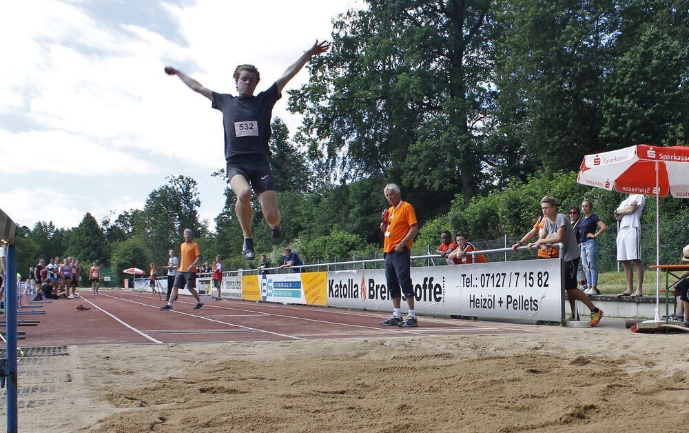 Jugend trainiert für Olympia Juni 2016 Pliezhausen