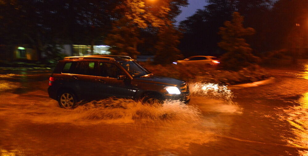 Hochwasser in der Region nach schweren Unwettern