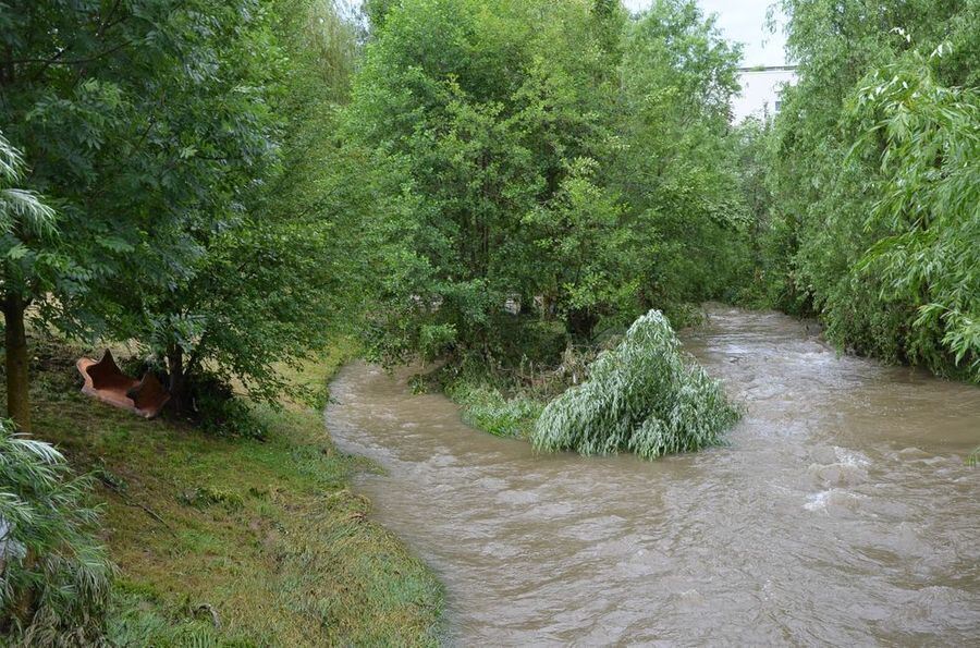 Hochwasser in der Region nach schweren Unwettern