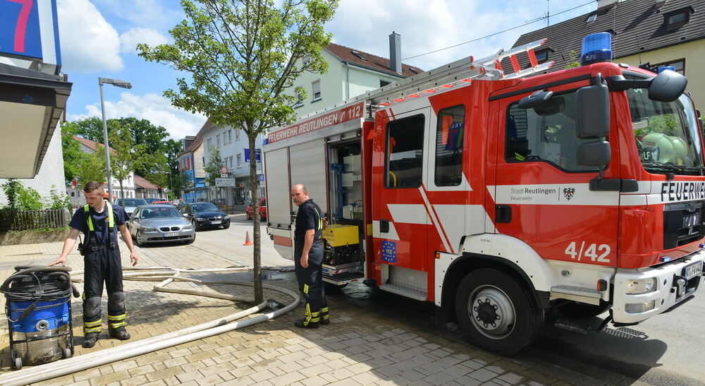 Hochwasser in der Region nach schweren Unwettern