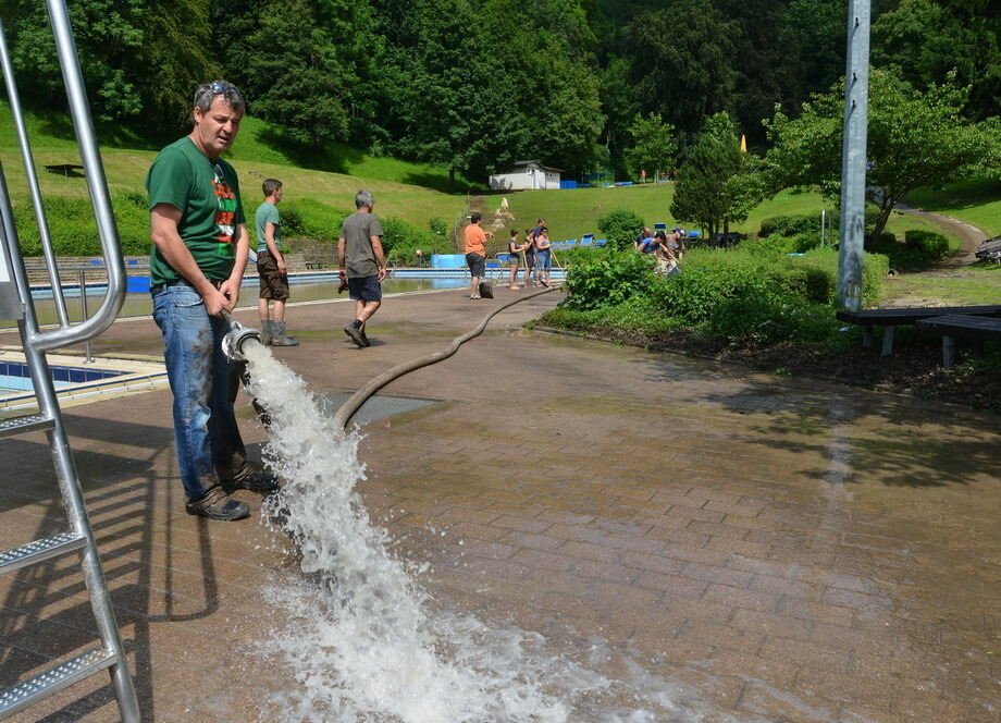 Hochwasser in der Region nach schweren Unwettern