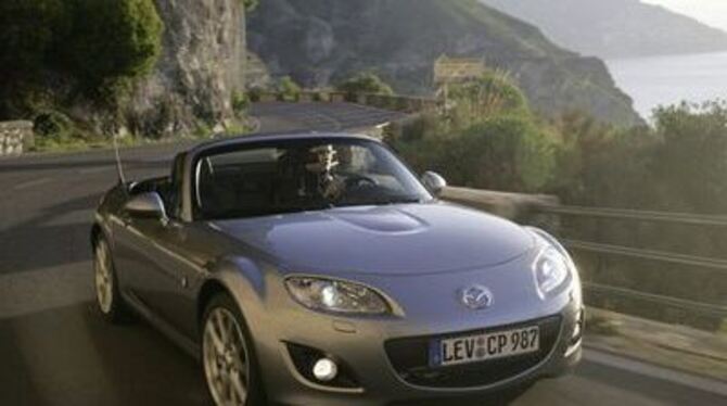 Der Mazda MX-5 wurde jetzt technisch und optisch überarbeitet.
FOTO: MAZDA