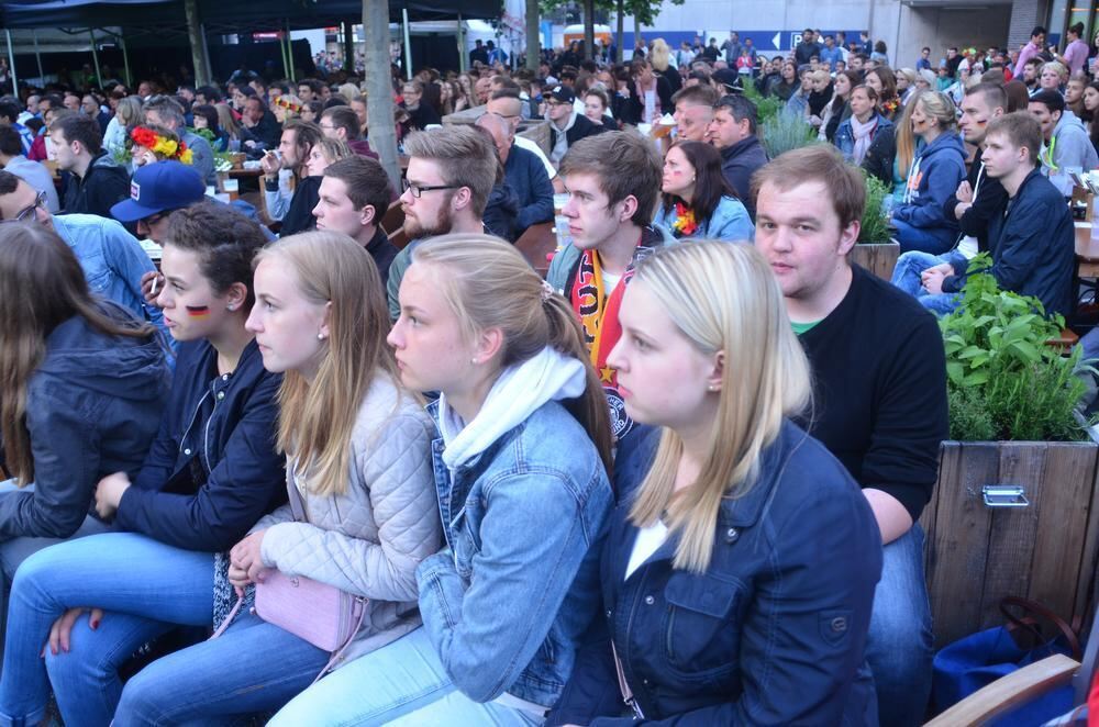 EM 2016 Deutschland - Italien Public Viewing in Reutlingen