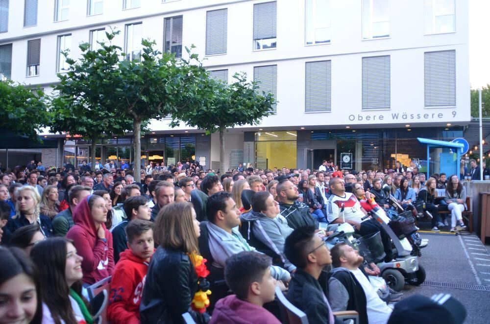 EM 2016 Deutschland - Italien Public Viewing in Reutlingen