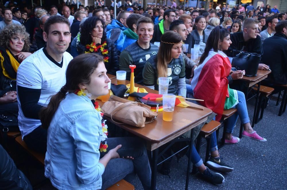 EM 2016 Deutschland - Italien Public Viewing in Reutlingen