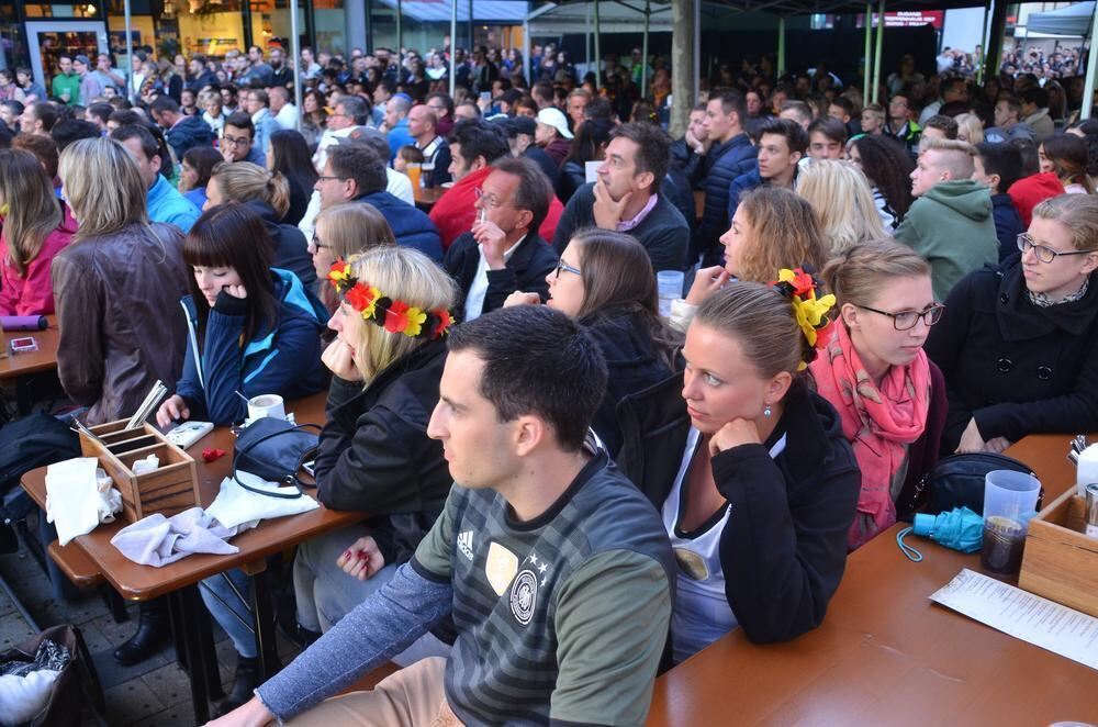 EM 2016 Deutschland - Italien Public Viewing in Reutlingen