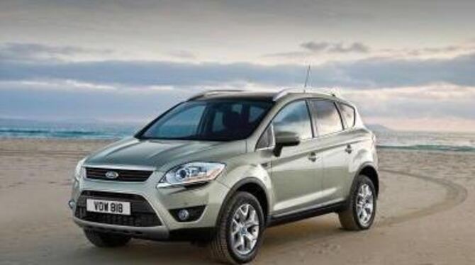 Schnittig und alles andere als beliebig: Der Ford Kuga. FOTO: PR