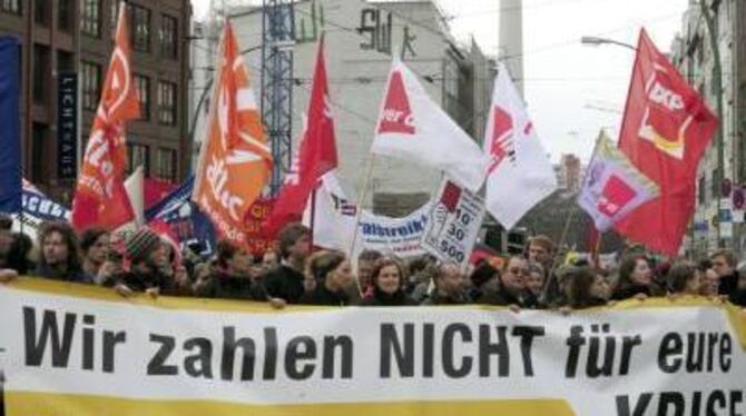 Demonstration in Berlin