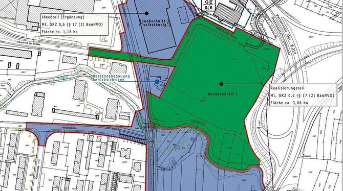 Grafik: Stadtbauamt Pfullingen