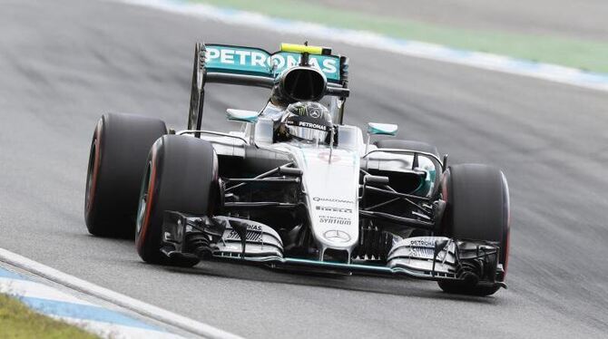 Nico Rosberg startet beim Großen Preis von Deutschland von der Pole Position. Foto: Ronald Wittek