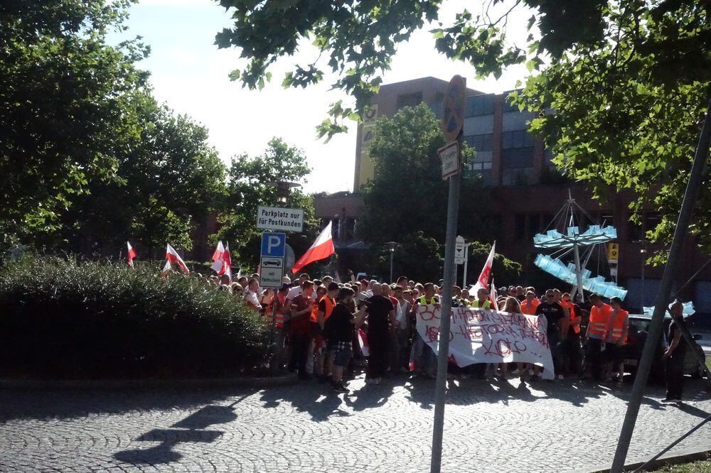 Trauermarsch für getötete Polin