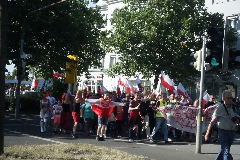 Trauermarsch für getötete Polin