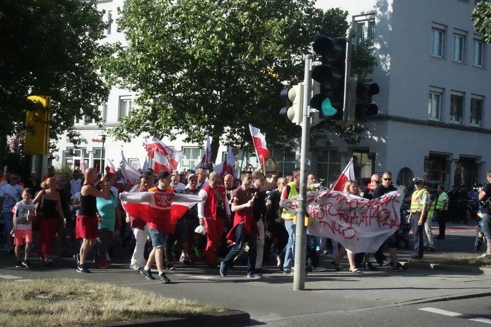 Trauermarsch für getötete Polin