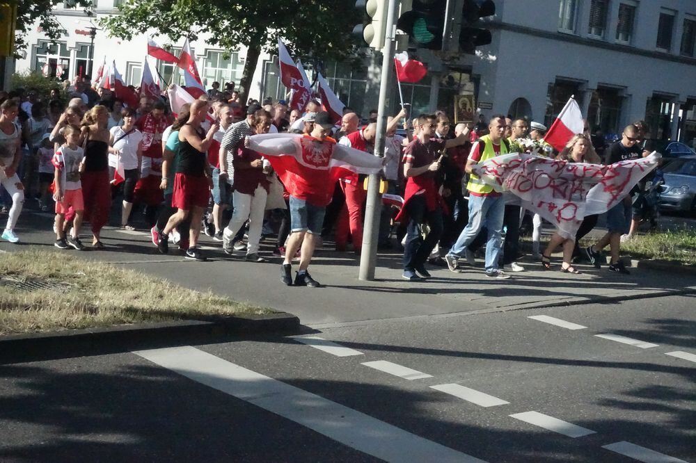 Trauermarsch für getötete Polin