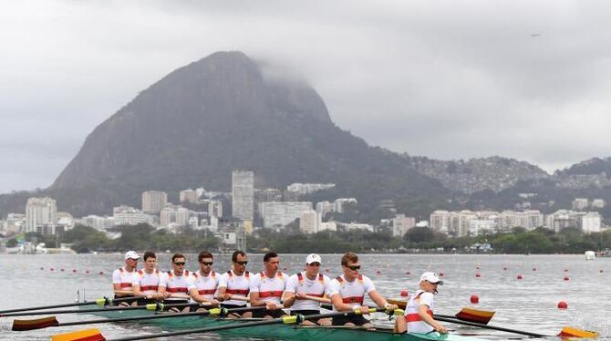 Der Deutschland-Achter wurde im Finale von den Briten geschlagen. Foto: Soeren Stache