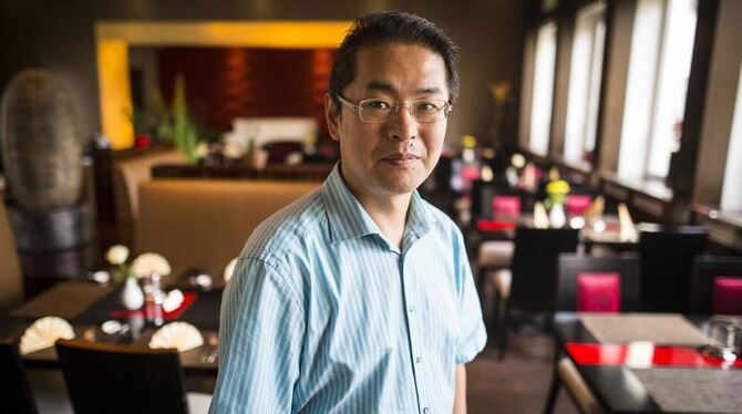 Restaurantchef Guoyu Luan will die Verschwendung von Lebensmitteln eindämmen.